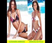 Brazilian Celebrities Championship - Day 1 from skinny izabel goulart poses in red bikini on the beach in st barts 23 jpg