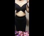 Beautiful Busty Wife changing the dress and exposes her sexy deep cleavage from akanksha puri sexy deep cleavage