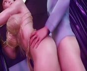 Chun Li Shakes Ass and Gets Fucked From Behind on a Stripper Stage from ucmun ante sari porn vidos hdti videoi