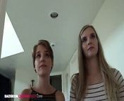 19yo BFFs Finger Fuck & Eat Each Other Out & Then Milk Dick! from lesbian bff