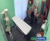 Fake Hospital Blonde patient gives blowjob before fucking from fake hospital fast fucking gives blondi