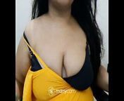 Indian girl captured on camera playing with her boobs while working from home? from desi aunty pussy capture while sleeping mp4 auntyscreenshot preview
