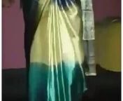 Satin Silk Dress Bishu Crossy from www apu bishus xxx 3d