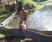I Fulfilled My Dream of Fucking a Stranger in the Fur on a Deserted River from aunty hot com i