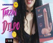 Dildo TARZAN UXOLCLUB unboxing version youtube subtitles in english from live youtuber smail