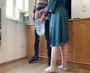 Dear mother-in-law takes off her panties and pees with her legs wide open in a bucket next to her son-in-law from mom nick with her son big ass