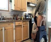 Arab Iraqi wife has doggystyle anal in the kitchen from iraqi wife fucked