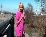 The most beautiful Russian girls are out on the streets from the most beautiful pussy girl