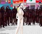 Haku - Public Sexy Dance + Sex (3D HENTAI) from myanmar outdor sex