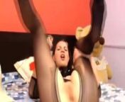 Cute pantyhose poser from giantess mmd poser
