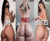 ThePornDhami - Big Phat Booties - Short PMV from toy split screen porn