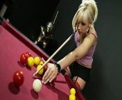 Two friends masturbate in the game room! from bouncing tiits