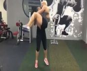 Huge FBB Lift Carry from lesbian lift carry abella