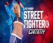 VRCosplayX Pristine Edge As STREET FIGHTER's CAMMY Is Testing Your Abilities And Endurance from cosplay sexy cammy pussy