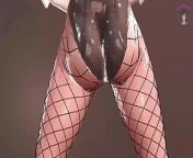 Karin - Sexy Ass Shaking in Bunny Suit from hentai karin