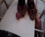TEXAS COLLEGE GIRLS COCK TRAMPLE-Heather's sandals shoejob from trivandrum college sandal