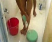 Indian girl bathing from new girl bathing