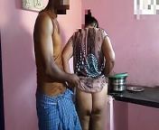 Aunty was working in the kitchen when I had sex with her from home ade