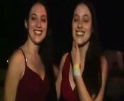 Not Twin sisters makeout at party from lesbian twin sisters