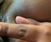 Squirting with anal play from magic truck sex