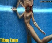 Tiffany blonde perfect round booty teen swims underwater and undresses from tamil actress swimming pool rani