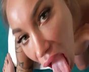 Monika Fox Sucked Dick And Swallow All Cum from monika yadav porn