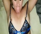 Fucking MILF in blue lingerie from mundgod anti fuck sex wnload
