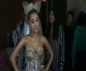 Ariana Grande Hot hides her little tits from ariana grande sex