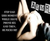 ASMR audio roleplay - Stepdad caught stepdaughter having phone sex and gives her a real dick to taste from chakma xxx audio phone sex bangla railway teach