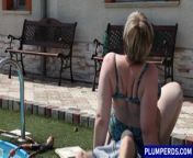 Dominant chubby gal queening her submissive from porn in kirbyxx fat gal sex video