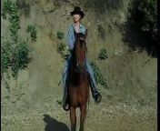 Young beautiful blonde was riding the horse when she hasmet handsome cowboy from boyboy xxxbian ransome