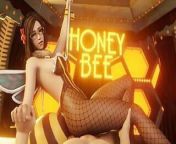 Nayo Is Such A Sweet Honey Bee Stripper from bee la