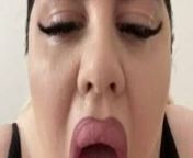 Big booty Natasha Crown sucking and deepthroating black dildo from natasha crown nude thicc blowjob onlyfans video