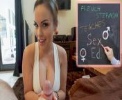 FRENCH STEPMOM TEACHES SEX ED - PART 1 - PREVIEW - ImMeganLive x WCA Productions Kyle Balls from kyle balls