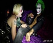 Harley Quinn Leya takes the Joker's BBC from harley quinn elizabeth rage porn dildo sucking video
