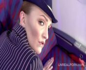 Unreal Pron 01 The Stewardess from 34real sister34