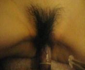Fucking Anhui Chinese with a hairy bush from pubic hair vagina fuck