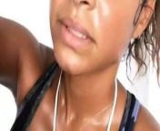 Christina Milian sexy and sweaty from beautiful sexy girl nude selfie lipsing on shapeofyou mp4 download file