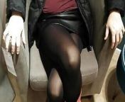 Fully dressed crossed legs orgasm in a store from indian fully undressed