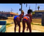 GTA V - Shaniqua in the Hood from gta v fails and wins