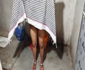 Stepmom taking bath in bathroom and i saw how she bath her big boobs and her pussy from village girls bath in tubewell