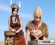 Leya the Viking takes a gold trophy up her ass from vikings sexx videos cm hdal