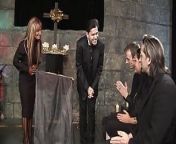 Jasmine Black And Stacey Saran Get Fucked By Priests In The from nun sex in church