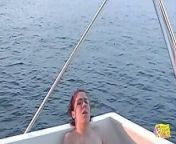 Three horny amateur lesbians eat each others pussies and masturbate while on a boat trip from desi boat sex e aunty handjob