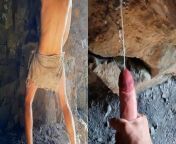 Neanderthal man masturbates his penis in a cave near a fire from 10 fire billex gay man fuck boy 12