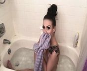 Brooke Farting In The Bathtub! from brooke farting while giving handjob