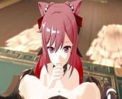 Genshin Impact Keqing Sex Hentai Mmd 3D Red Hair Color Edit Smixix from keqing of genshin impact cosplay dildo