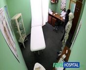 FakeHospital Slim skinny young student cums in for check up from reality check porno