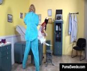 Medical Madness! Puma Swede, Nicole Aniston & Jessica Jaymes! from mad girl nurses stairjacket