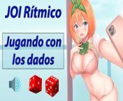 Spanish JOI interactivo. Masturbate exactamente al ritmo con este juego. from spanish teen anal al